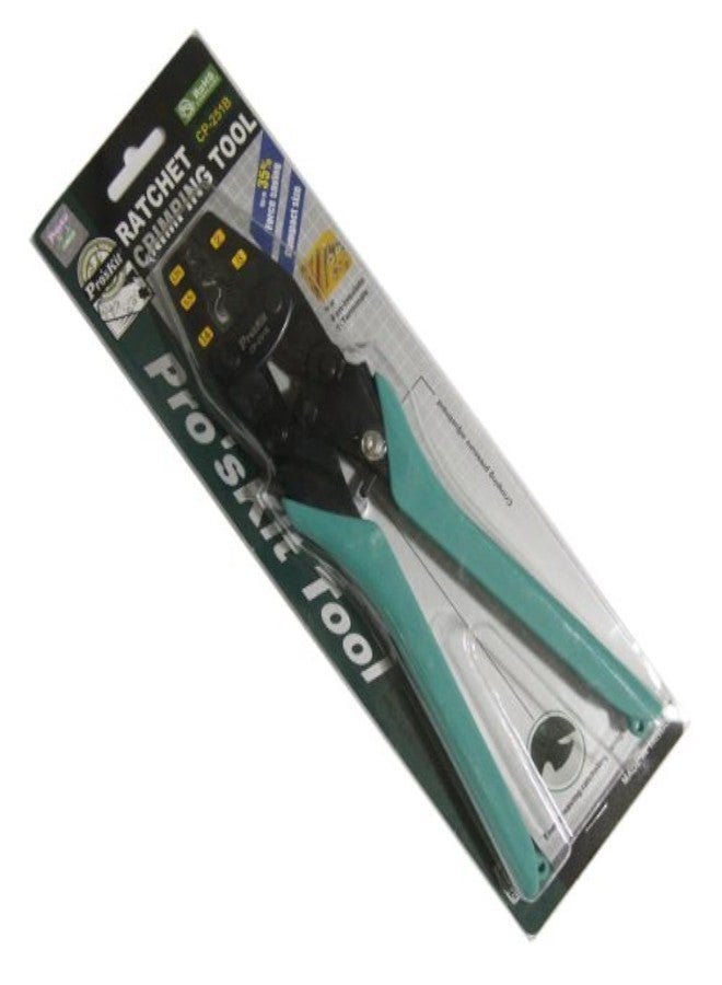 Pro'skit Proskit CP-251B, Non-insulated Terminals Ratchet Crimping Tool (245mm) (Pack of 1) - Image 1